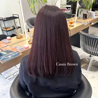 セミロング カラー nanami ¦髪質改善¦ブリーチのヘアスタイル