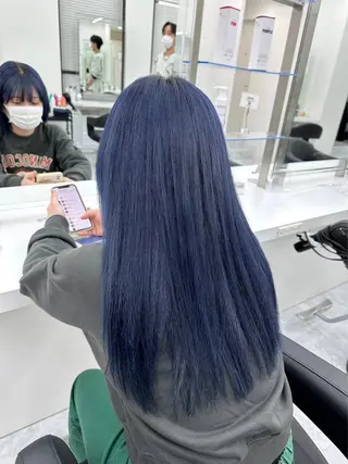 ロング カラー ヘアアレンジ 🏹横浜CANDY 🏹のヘアスタイル