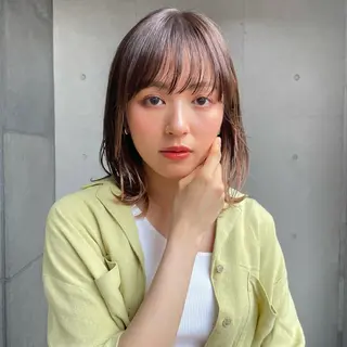 ミディアム カラー ✨👑お洒落ショート ❣️村上せいな✨のヘアスタイル