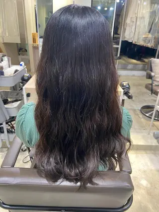ミディアム パーマ メンズ清潔感のプロ 💈メンズパーマ藤田のヘアスタイル