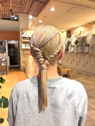 ヘアアレンジ ヘアセット /まりあのヘアスタイル