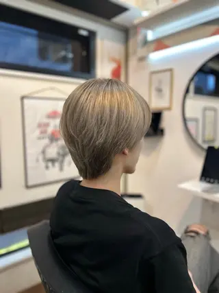 ショート カラー メンズ 黒澤 寛斗のヘアスタイル