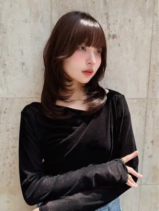 ミディアム 🪻カットモデル 募集中/Nono🪻のヘアスタイル