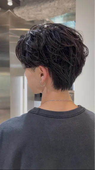 ショート 菅野 智敬のヘアスタイル