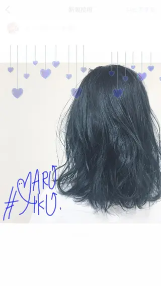 セミロング カラー ヘアアレンジ enurk店 🍋 M I K U *のその他イメージ