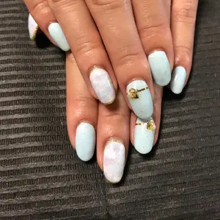ネイル モチの良さ◉ フィルインネイル♡のネイルデザイン