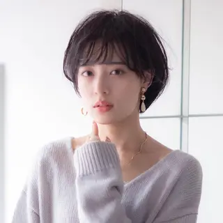 ショート パーマ 浅沼 ゆいのヘアスタイル