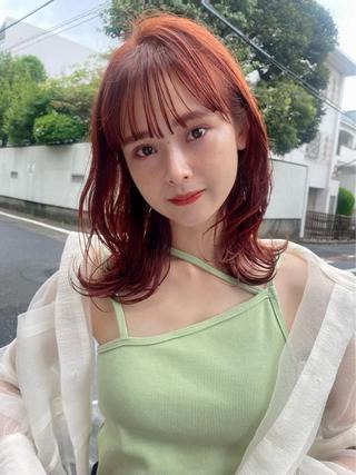 ミディアム カラーモデル募集中 ✨hinahaのヘアスタイル