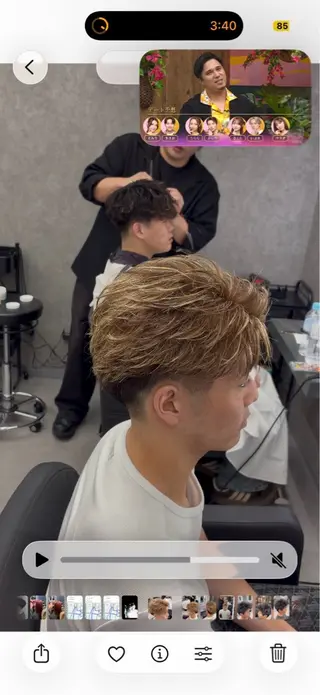 ショート 【札幌メンズ特化】 🔥RIKU🔥のヘアスタイル