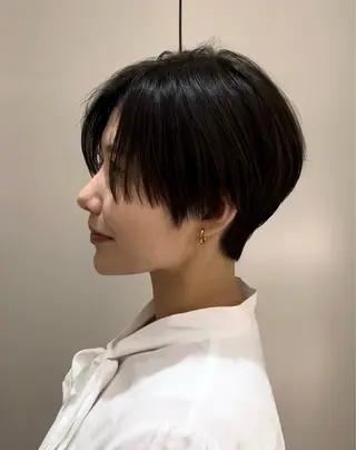 ショート 銀座⭐️髪質改善⭐️ 平中　留生のヘアスタイル