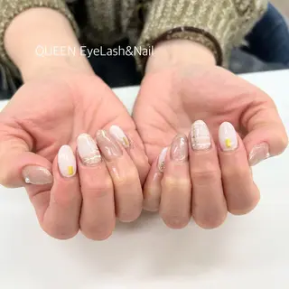 ミディアム カラー ネイル Bloom Nailのネイルデザイン