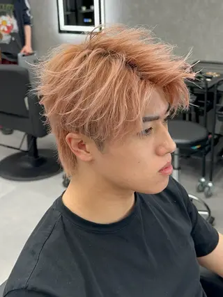カラー パーマ メンズ 札幌メンズ指名 No. 1/光👑のヘアスタイル