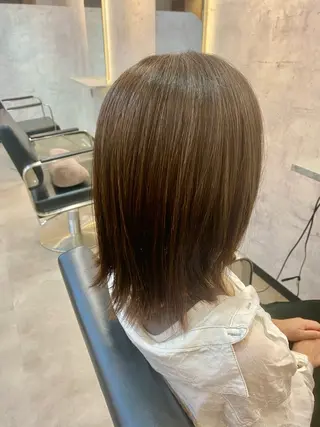 ミディアム ひばりヶ丘美容室 カット石井里佳のヘアスタイル