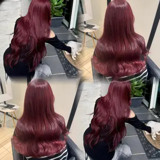 ロング カラー ブリーチなしカラー kana🐱のヘアスタイル