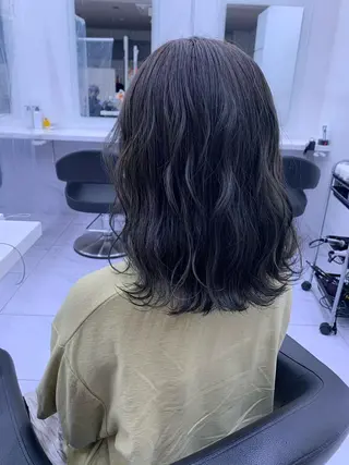 セミロング 【丁寧なカウンセリ ング】MIHOのヘアスタイル