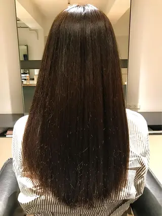 ロング カラー パーマ 上條 航平のヘアスタイル