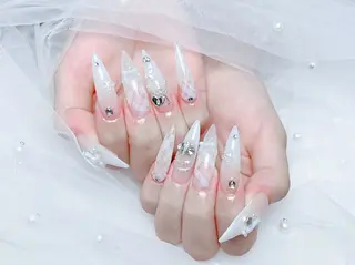 ネイル Sora nail 長さ出し専門店のネイルデザイン