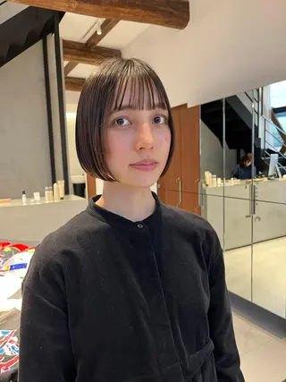 ショート 林 美優のヘアスタイル