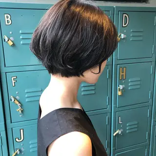 ショート すきバサミを使わない カット✂️✨郡司泰之のヘアスタイル