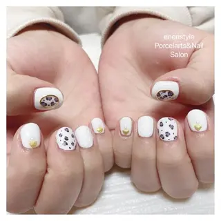 ショート ネイル 🐾enen style 🐾のネイルデザイン