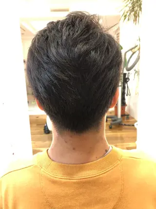 ショート メンズ ナチュラルスタイル ☘️🌴MITA🌴のヘアスタイル
