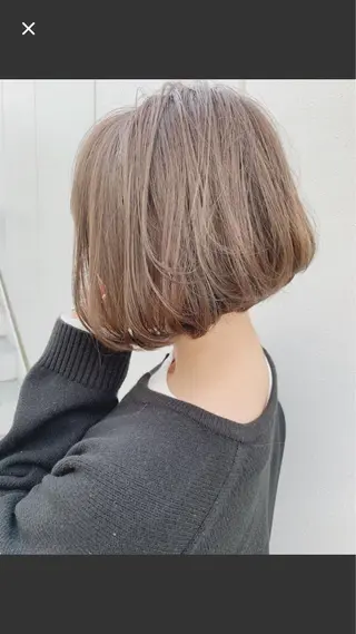 ショート 高梨 里穂のヘアスタイル