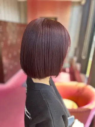 ショート カラー 艶髪/透明感 /YURIA🤍のヘアスタイル