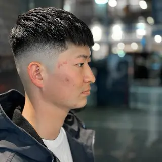 メンズ 社会人フェード特化 ／渋谷の雄大のヘアスタイル