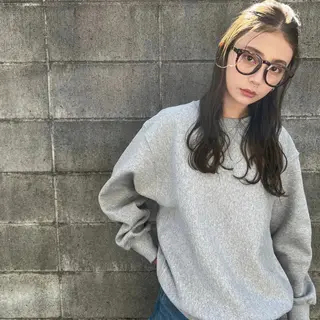 セミロング カラー brick masayaのヘアスタイル