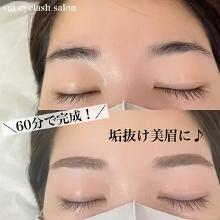 アイブロウ Sui eyelashのマツエク・マツパデザイン