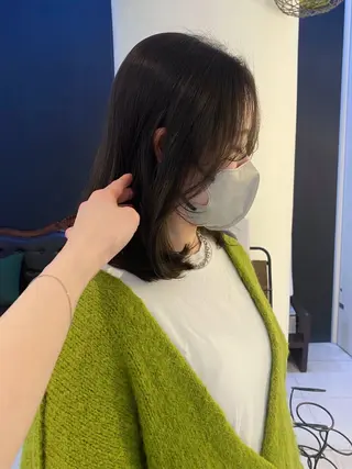 ミディアム カラー mai / linoah˚✧のヘアスタイル