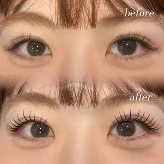 マツエク・マツパ 𝑒𝑖𝑔ℎ𝑡 yoshino 🤍のマツエク・マツパデザイン