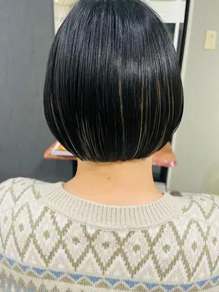 ショート ママ美容師 ＊ヒマワリのヘアスタイル