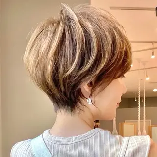 ショート ショート似合わせ特化 /谷町/妃菜🎀のヘアスタイル
