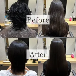 ロング 癖毛改善縮毛矯正 /中山なかやまのヘアスタイル
