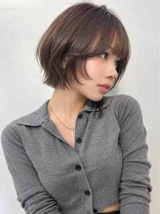ショート ボブウルフ/ レイヤーKOUGAのヘアスタイル