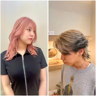 カラー 韓国hair🇰🇷 さやとのヘアスタイル