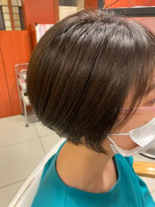 ショート へんみ みかのヘアスタイル
