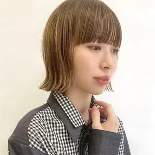 ショート カラー KONOMI スタイリストのヘアスタイル