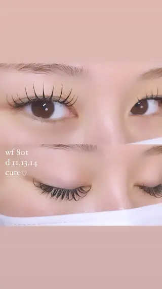 マツエク・マツパ eyelash salon 華のマツエク・マツパデザイン