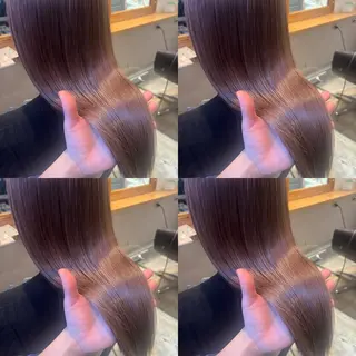 ロング カラー 店長✨髪質改善✖️ 透明感カラー／純大のヘアスタイル