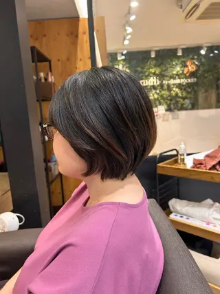ショート 玉田 千智のヘアスタイル
