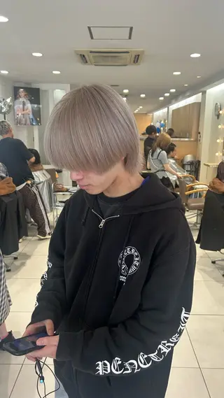 カラー メンズ 🫧透明感カラー/ 黒木彩未🫧のヘアスタイル
