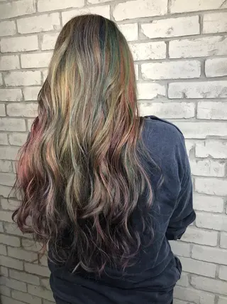 ロング カラー welring hair salonのヘアスタイル