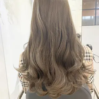ロング カラー Aloa透明感ヘア ♡kanami♡のヘアスタイル