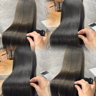 セミロング カラー 新宿/顔周りカット/ レイヤー/がっきーのヘアスタイル