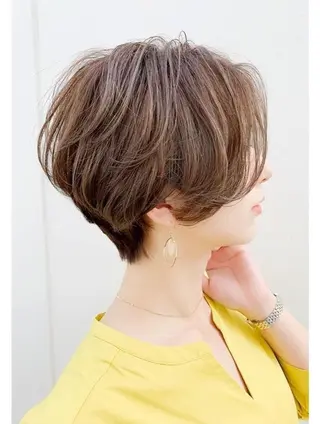 ショート 高梨 里穂のヘアスタイル