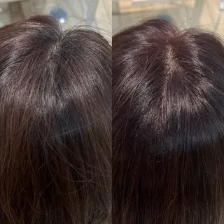 カラー ブリーチなし艶カラー 🤍mikuのヘアスタイル