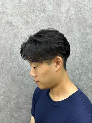 パーマ メンズ センターパート特化 🌹RIO🌹のヘアスタイル