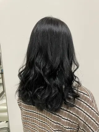 セミロング 板倉 凜花のヘアスタイル
